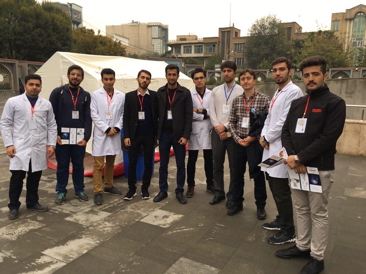 عکس های اجرای برنامه به مناسبت روز  جهانی سکته مغزی در نماز جمعه 7 آبان تبربز